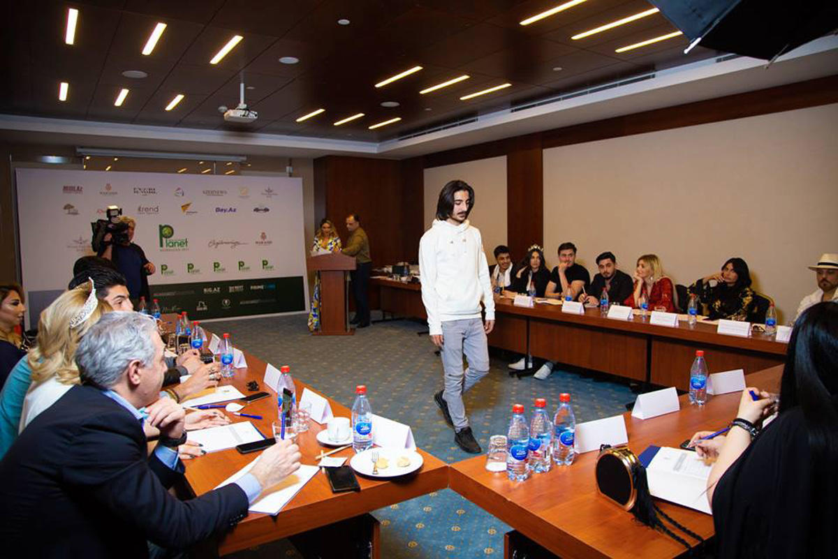 “Miss & Mister Planet Azerbaijan 2019” beynəlxalq müsabiqəsinin ilk seçim turu başa çatıb (FOTO)