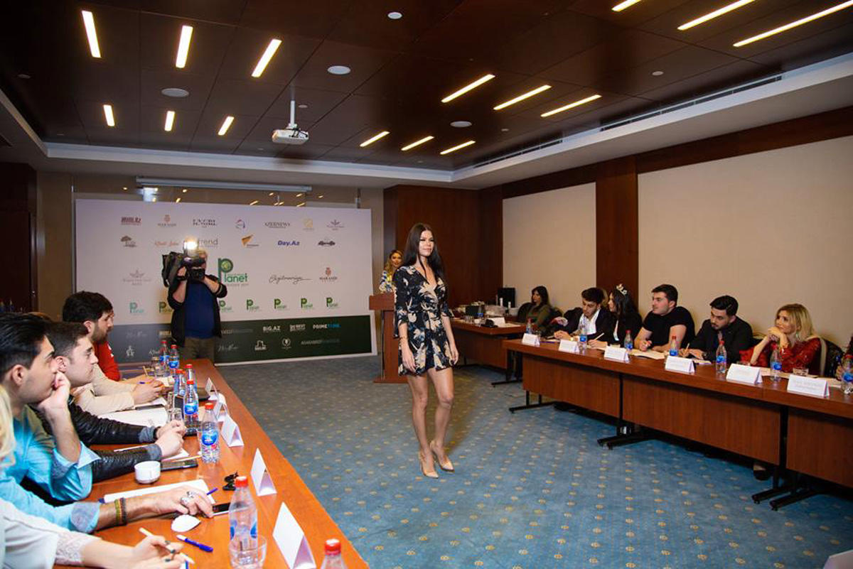 “Miss & Mister Planet Azerbaijan 2019” beynəlxalq müsabiqəsinin ilk seçim turu başa çatıb (FOTO)