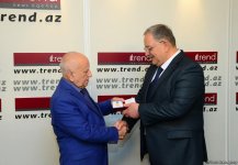 TREND-in əməkdaşları Azərbaycan təhlükəsizlik orqanlarının 100 illik yubileyinin fəal işıqlandırılmasına görə mükafatlandırılıblar (FOTO)