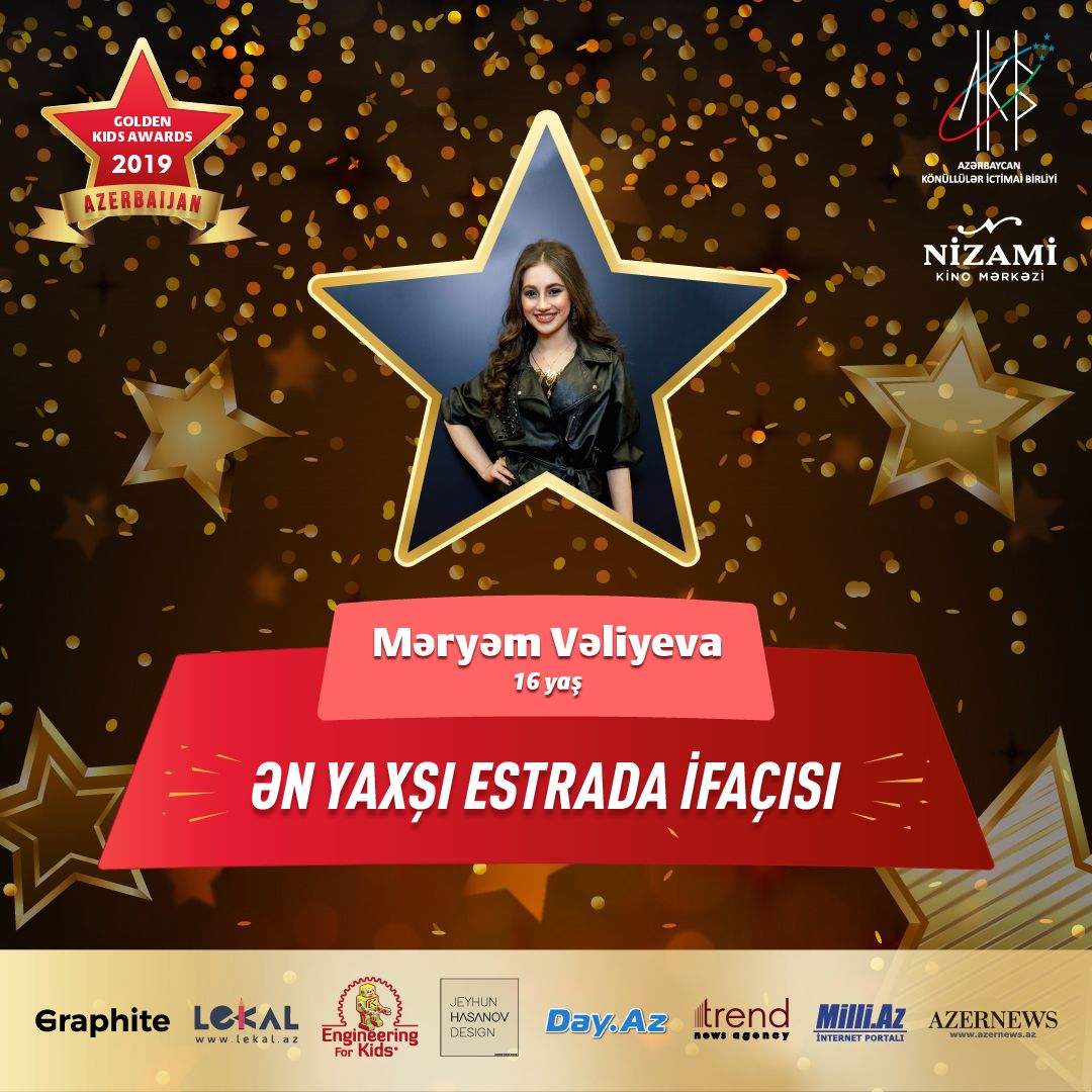 "Azerbaijan Golden Kids Awards 2019" layihəsinin iştirakçılarının bir qrupu bəlli olub (FOTO)