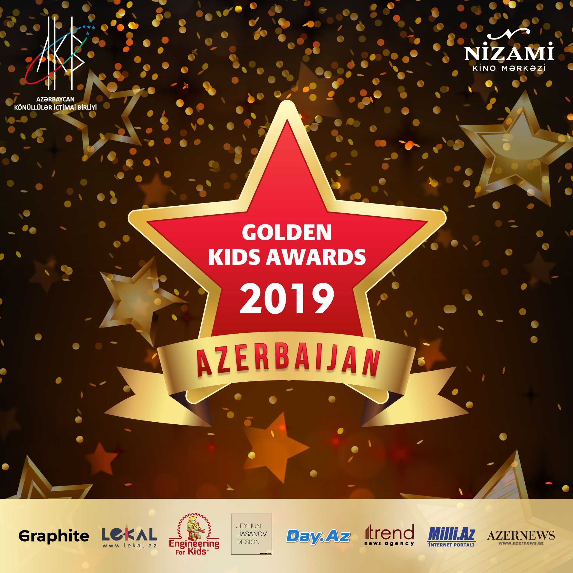 "Azerbaijan Golden Kids Awards 2019" layihəsinin iştirakçılarının bir qrupu bəlli olub (FOTO)