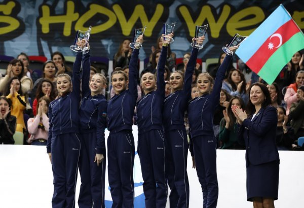 Azərbaycan komandası II AGF Junior Trophy beynəlxalq turnirinin qrup hərəkətlərində çoxnövçülükdə gümüş medalları qazanıb (FOTO)