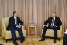 Azərbaycan Prezidenti İlham Əliyev "China Poly Group" Korporasiyasının sədri ilə görüşüb (YENİLƏNİB) (FOTO)