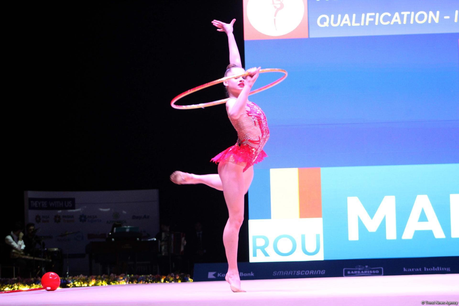 Bakıda keçirilən bədii gimnastika üzrə Dünya Kubokunda maraqlı məqamlar (FOTO)