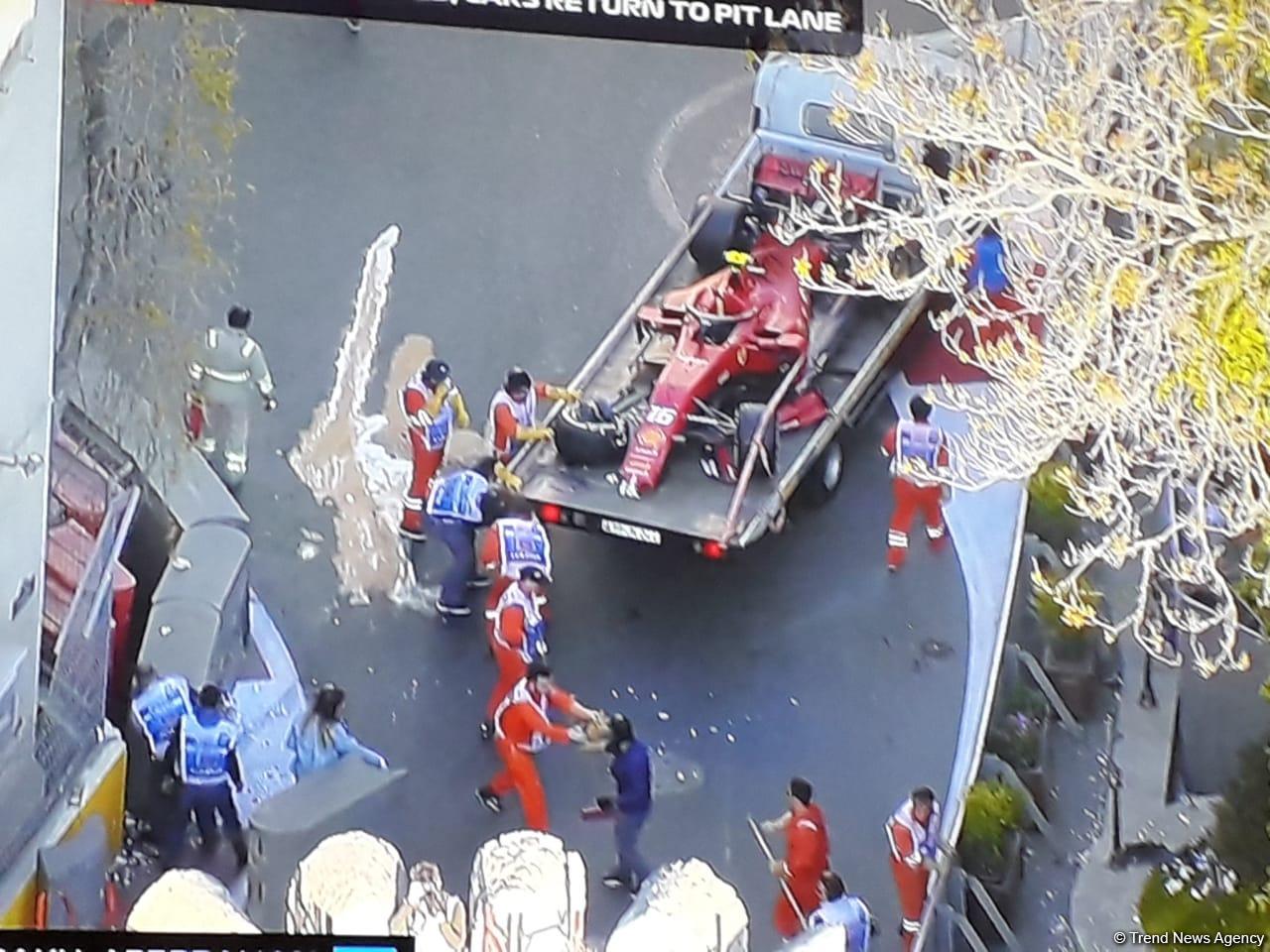 Formula 1-də eyni yerdə növbəti ağır qəza (FOTO)
