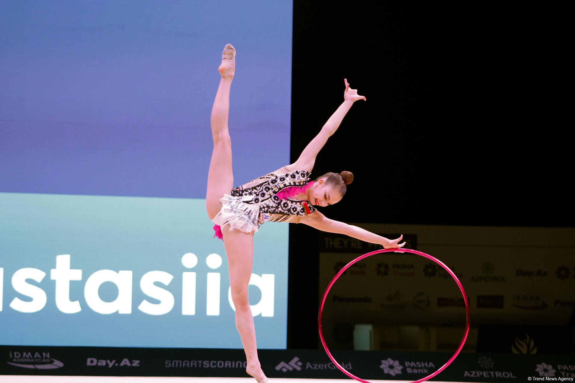 Bakıda bədii gimnastika üzrə Dünya Kubokunun qalibləri müəyyənləşir (FOTO)