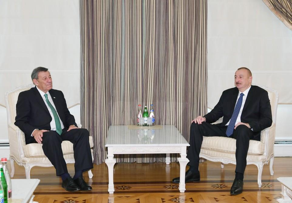 Prezident İlham Əliyev Uruqvayın xarici işlər nazirini qəbul edib