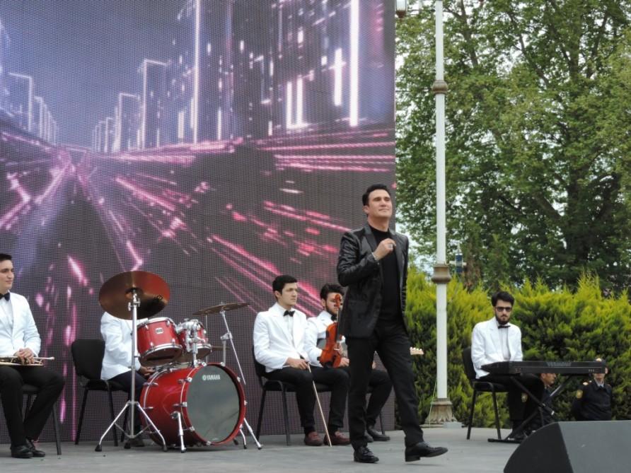 Heydər Əliyev Fondu Xaçmaz sakinləri üçün konsert proqramı təqdim edib (FOTO)