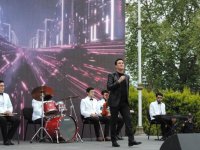 Heydər Əliyev Fondu Xaçmaz sakinləri üçün konsert proqramı təqdim edib (FOTO)