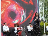 Heydər Əliyev Fondu Xaçmaz sakinləri üçün konsert proqramı təqdim edib (FOTO)