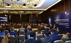 Bakıda məhkəmə-hüquq islahatları ilə bağlı konfrans keçirilir (FOTO)