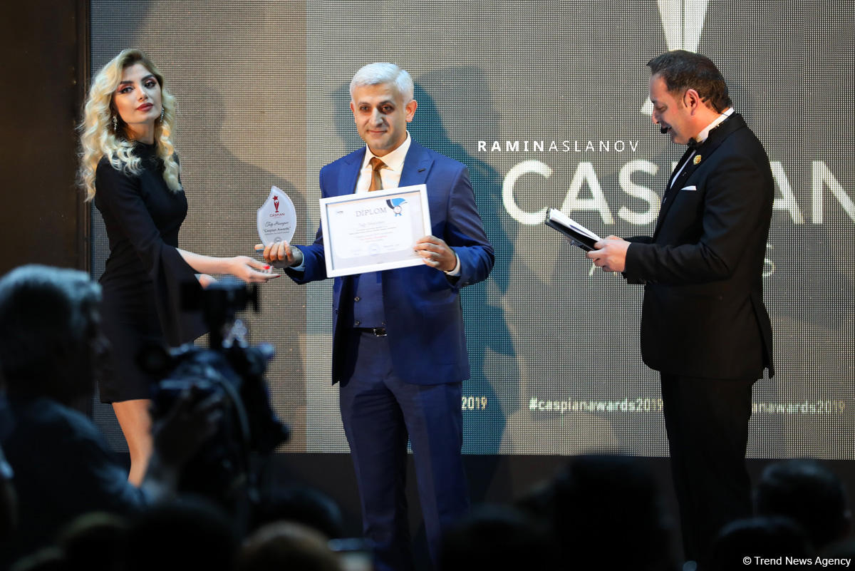 "Caspian Awards 2019" mükafatlandırma mərasimi keçirilib