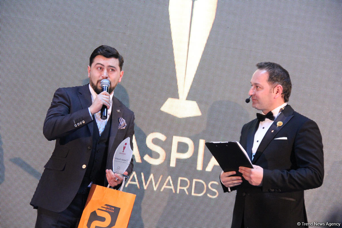 "Caspian Awards 2019" mükafatlandırma mərasimi keçirilib