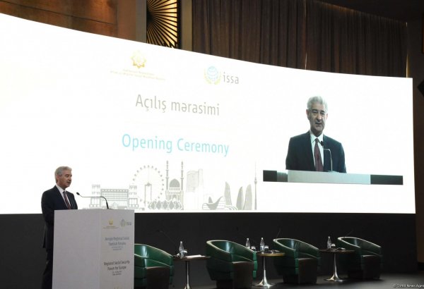 Bakıda Beynəlxalq Sosial Təminat Assosiasiyasının Avropa Regional Sosial Təminat Forumu keçirilir (FOTO)