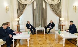 Prezident İlham Əliyev Belarusun Baş nazirinin müavinini qəbul edib (YENİLƏNİB) (FOTO)