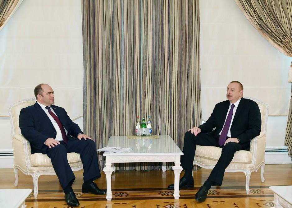 Prezident İlham Əliyev Belarusun Baş nazirinin müavinini qəbul edib (YENİLƏNİB) (FOTO)