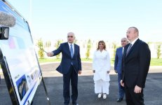 Prezident İlham Əliyev Pirallahı Sənaye Parkında "Diamed Co" şpris istehsalı zavodunun açılışında iştirak edib (FOTO) (YENİLƏNİB)