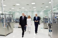 Prezident İlham Əliyev Pirallahı Sənaye Parkında "Diamed Co" şpris istehsalı zavodunun açılışında iştirak edib (FOTO) (YENİLƏNİB)