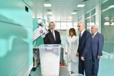 Prezident İlham Əliyev Pirallahı Sənaye Parkında "Diamed Co" şpris istehsalı zavodunun açılışında iştirak edib (FOTO) (YENİLƏNİB)