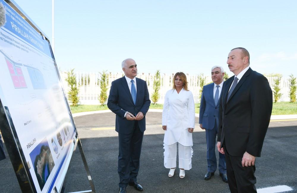 Prezident İlham Əliyev Pirallahı Sənaye Parkında "Diamed Co" şpris istehsalı zavodunun açılışında iştirak edib (FOTO) (YENİLƏNİB)