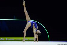 Bakıda bədii gimnastika üzrə 35-ci Avropa Çempionatının ikinci günü start götürüb (FOTO)