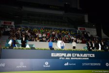 Bakıda bədii gimnastika üzrə Avropa çempionatının fərdi proqramı üzrə qaliblər mükafatlandırılıb