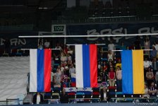 Bakıda bədii gimnastika üzrə Avropa çempionatının fərdi proqramı üzrə qaliblər mükafatlandırılıb