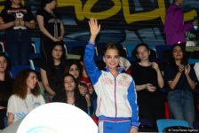 Bakıda bədii gimnastika üzrə Avropa çempionatının fərdi proqramı üzrə qaliblər mükafatlandırılıb