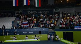 Bakıda bədii gimnastika üzrə Avropa çempionatının fərdi proqramı üzrə qaliblər mükafatlandırılıb