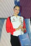 Bakıda bədii gimnastika üzrə Avropa çempionatının fərdi proqramı üzrə qaliblər mükafatlandırılıb