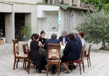 Azərbaycanın Birinci vitse-prezidenti Mehriban Əliyeva Bakının Kürdəxanı qəsəbəsində olub (FOTO)