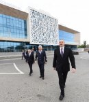 Prezident İlham Əliyev Sabunçu dəmir yolu vağzalı kompleksinin açılışında iştirak edib (YENİLƏNİB) (FOTO)