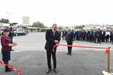 Prezident İlham Əliyev Sabunçu dəmir yolu vağzalı kompleksinin açılışında iştirak edib (YENİLƏNİB) (FOTO)