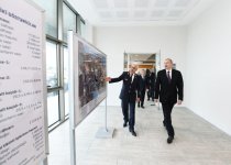 Prezident İlham Əliyev Sabunçu dəmir yolu vağzalı kompleksinin açılışında iştirak edib (YENİLƏNİB) (FOTO)