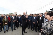 Prezident İlham Əliyev Sabunçu dəmir yolu vağzalı kompleksinin açılışında iştirak edib (YENİLƏNİB) (FOTO)