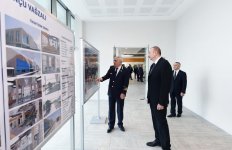 Prezident İlham Əliyev Sabunçu dəmir yolu vağzalı kompleksinin açılışında iştirak edib (YENİLƏNİB) (FOTO)