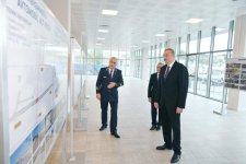 Prezident İlham Əliyev Sabunçu dəmir yolu vağzalı kompleksinin açılışında iştirak edib (YENİLƏNİB) (FOTO)