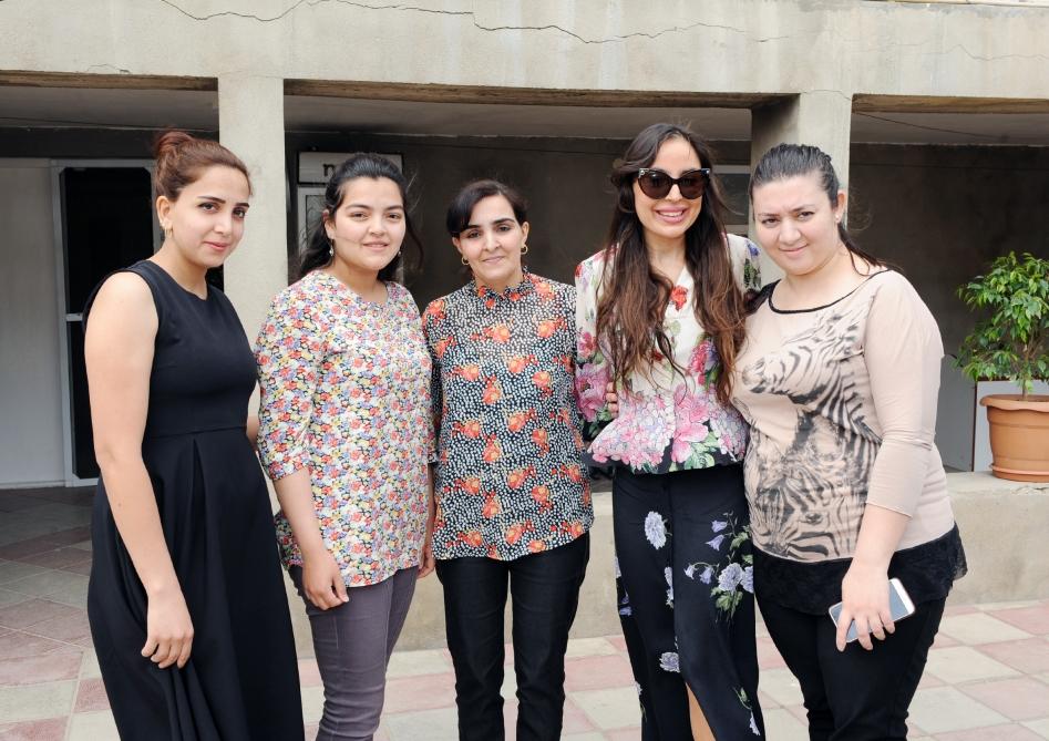 Azərbaycanın Birinci vitse-prezidenti Mehriban Əliyeva Bakının Kürdəxanı qəsəbəsində olub (FOTO)