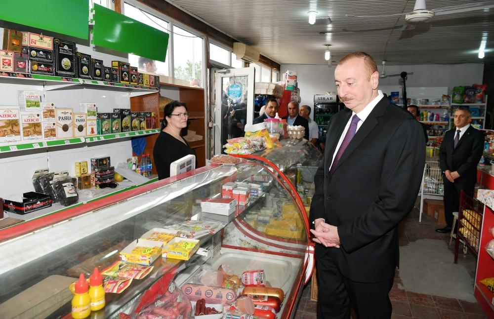 Prezident İlham Əliyev Sabunçu dəmir yolu vağzalı kompleksinin açılışında iştirak edib (YENİLƏNİB) (FOTO)