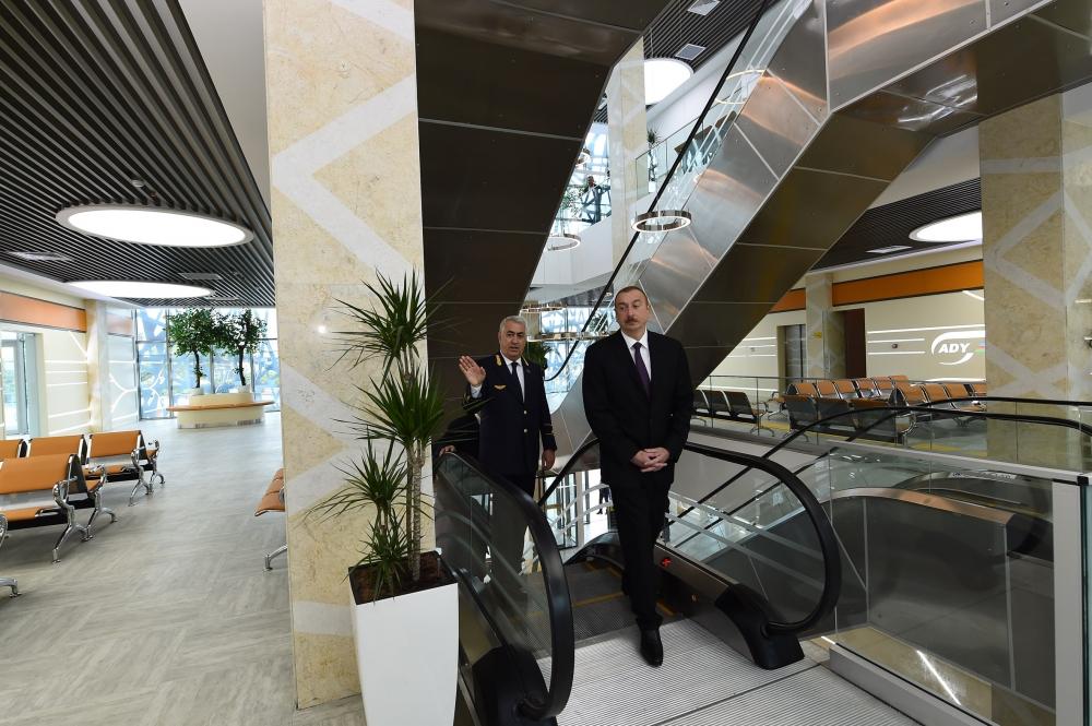 Prezident İlham Əliyev Sabunçu dəmir yolu vağzalı kompleksinin açılışında iştirak edib (YENİLƏNİB) (FOTO)