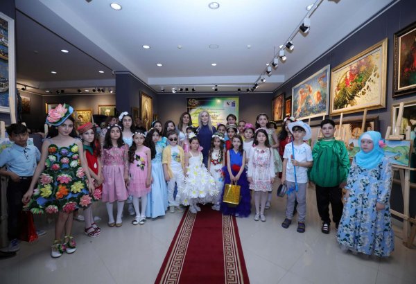 “Kids Fashion Design” dəb nümayişi keçirilib (FOTO)