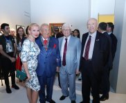 Heydər Əliyev Fondunun vitse-prezidenti Leyla Əliyeva dünya şöhrətli rəssam Zurab Seretelinin sərgisinin açılış mərasimində iştirak edib (FOTO)