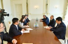 Prezident İlham Əliyev: Azərbaycan Asiya və Avropa arasında vacib tranzit məntəqəsinə çevrilib və nəqliyyat sahəsinin inkişaf etdirilməsi prioritetlərdən biridir (YENİLƏNİB) (FOTO)