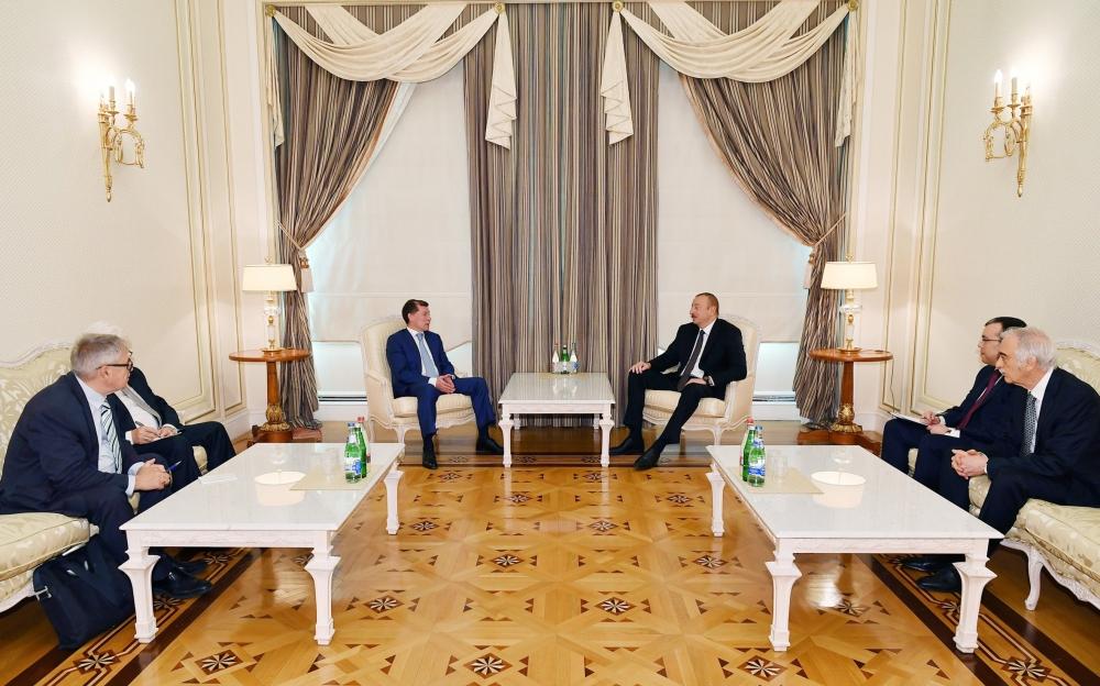 Prezident İlham Əliyev Rusiyanın Əmək və Sosial Müdafiə nazirini qəbul edib (YENİLƏNİB) (FOTO)