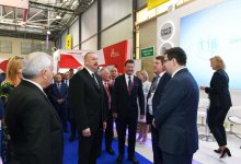 Prezident İlham Əliyev XXVI Beynəlxalq “Xəzər Neft və Qaz-2019” sərgi və konfransının açılışında iştirak edib (YENİLƏNİB) (FOTO)