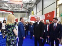Prezident İlham Əliyev XXVI Beynəlxalq “Xəzər Neft və Qaz-2019” sərgi və konfransının açılışında iştirak edib (YENİLƏNİB) (FOTO)