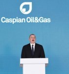 Prezident İlham Əliyev XXVI Beynəlxalq “Xəzər Neft və Qaz-2019” sərgi və konfransının açılışında iştirak edib (YENİLƏNİB) (FOTO)