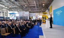 Prezident İlham Əliyev XXVI Beynəlxalq “Xəzər Neft və Qaz-2019” sərgi və konfransının açılışında iştirak edib (YENİLƏNİB) (FOTO)