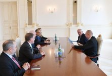 Prezident İlham Əliyev ABŞ Dövlət katibi köməkçisinin birinci müavini ilə görüşüb (YENİLƏNİB) (FOTO)