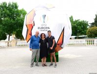 Bakıda UEFA Avropa Liqasının final qarşılaşmasına saatlar qalır (FOTO)